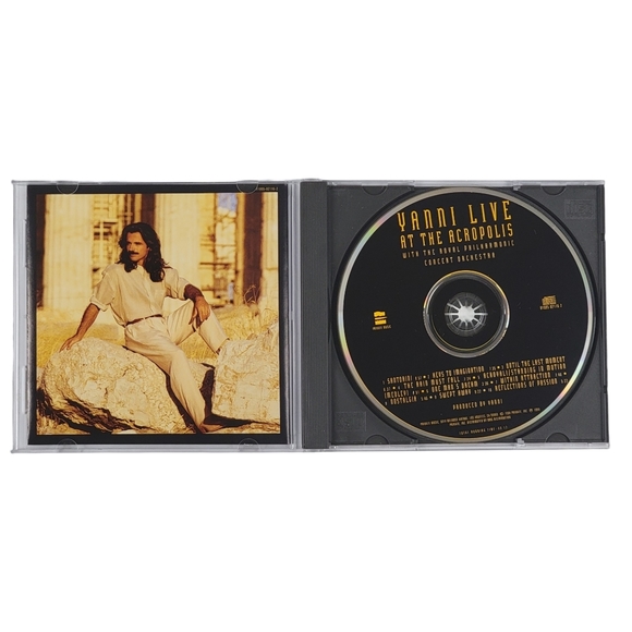 Yanni Live at the Acropolis CD - 1994 - Picture 2 of 3